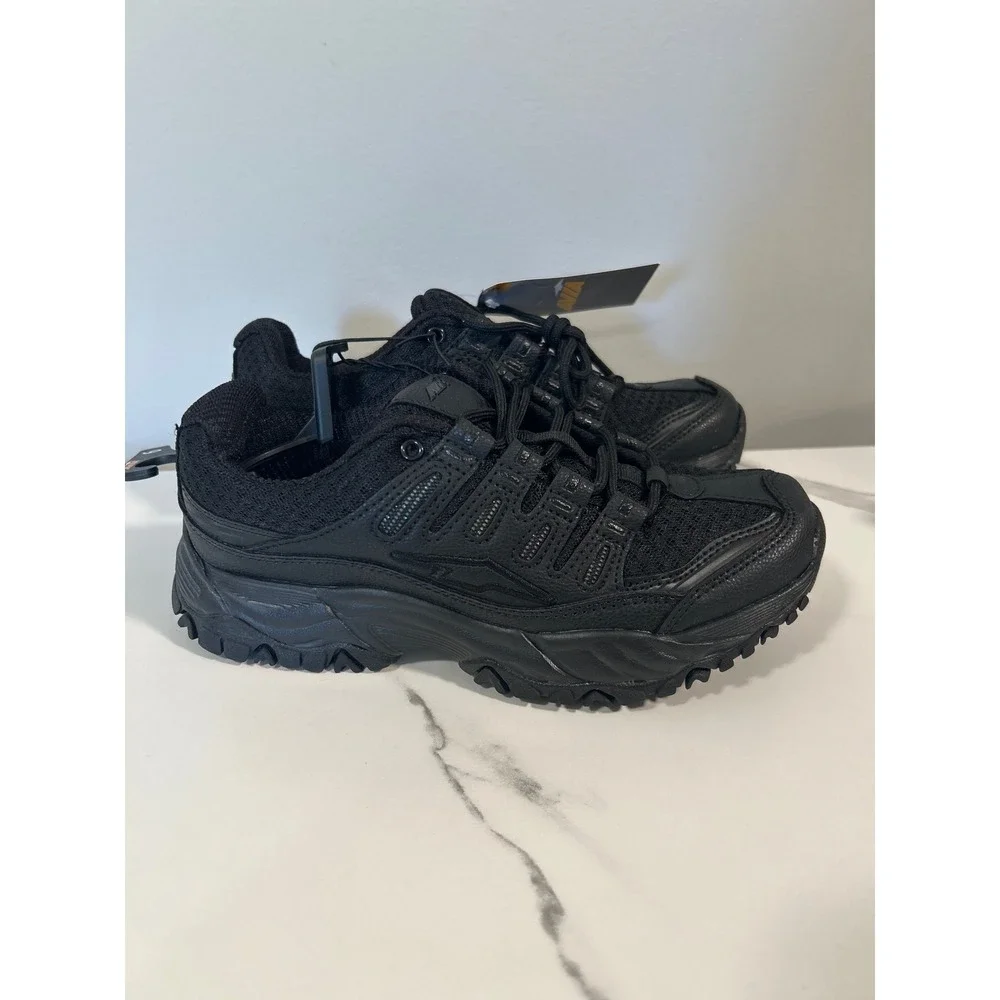 Avia Elevate Sneakers Womens 6 Black NEW Memory Foam Walking Shoes WMAV21ES042L